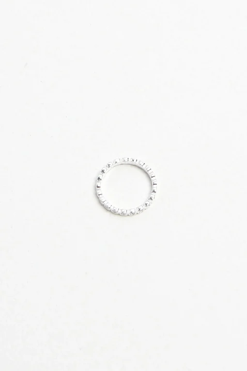 ZIRCONIA BEADED RING