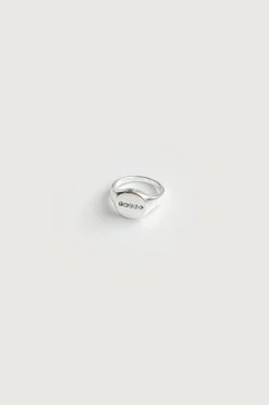 ZIRCONIA SIGNET RING