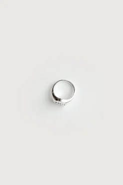 ZIRCONIA SIGNET RING