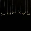 ZODIAC NECKLACE WITH ZIRCONIA